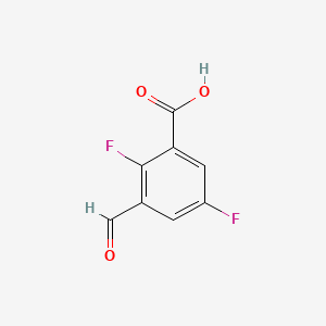 2,5-Difluoro-3-formylbenzoic acid