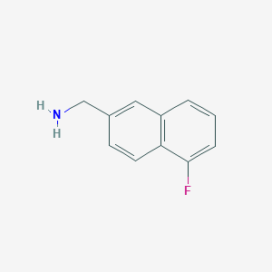 (5-Fluoronaphthalen-2-yl)methanamine