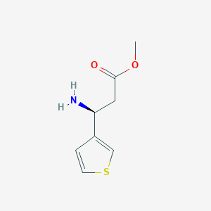 Methyl (s)-3-amino-3-(thiophen-3-yl)propanoate