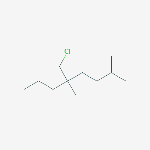 5-(Chloromethyl)-2,5-dimethyloctane