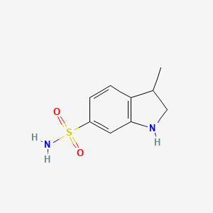 2,3-Dihydro-3-methyl-1H-indole-6-sulfonamide