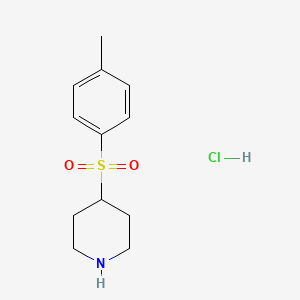 molecular formula C12H18ClNO2S B1363626 4-[(4-Methylphenyl)Sulfonyl]Piperidine Hydrochloride CAS No. 676527-73-4