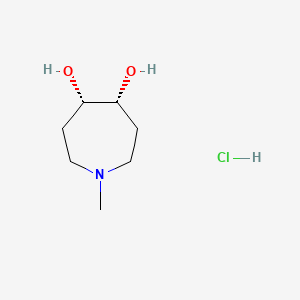 (4R,5S)-1-methylazepane-4,5-diolhydrochloride