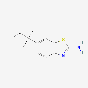 2-Benzothiazolamine, 6-(1,1-dimethylpropyl)-