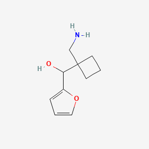 (1-(Aminomethyl)cyclobutyl)(furan-2-yl)methanol