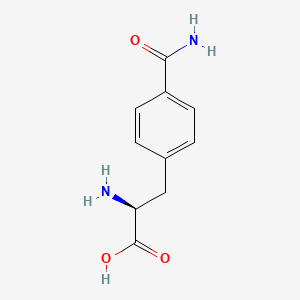 molecular formula C10H12N2O3 B1363642 L-4-Carbamoylphenylalanine CAS No. 223593-04-2