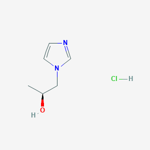 (2S)-1-(1H-imidazol-1-yl)propan-2-ol hydrochloride