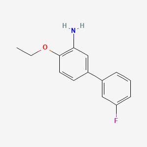 2-Ethoxy-5-(3-fluorophenyl)aniline