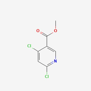 molecular formula C7H5Cl2NO2 B1363654 甲基4,6-二氯烟酸酯 CAS No. 65973-52-6