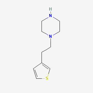 1-(2-(Thiophen-3-yl)ethyl)piperazine