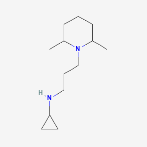 n-(3-(2,6-Dimethylpiperidin-1-yl)propyl)cyclopropanamine