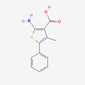 2-Amino-4-methyl-5-phenyl-3-thiophenecarboxylic acid