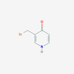 3-(Bromomethyl)pyridin-4-ol