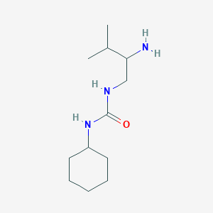 1-(2-Amino-3-methylbutyl)-3-cyclohexylurea