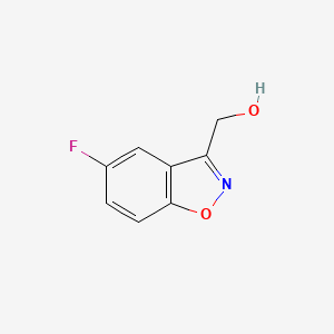 (5-Fluoro-1,2-benzoxazol-3-YL)methanol