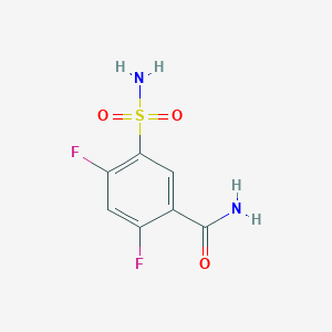 2,4-Difluoro-5-sulfamoylbenzamide