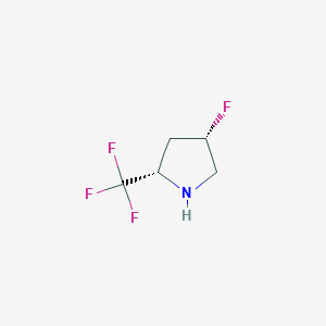 (2S,4S)-4-fluoro-2-(trifluoromethyl)pyrrolidine