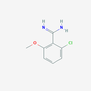 2-Chloro-6-methoxybenzimidamide