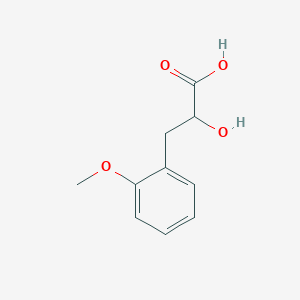 molecular formula C10H12O4 B13637133 2-Hydroxy-3-(2-methoxyphenyl)propanoic acid 