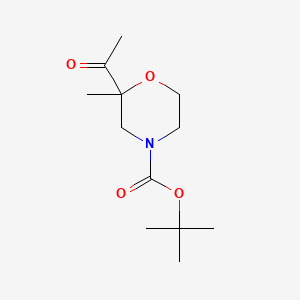 Tert-butyl 2-acetyl-2-methylmorpholine-4-carboxylate