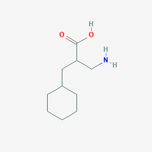 3-Amino-2-(cyclohexylmethyl)propanoic acid