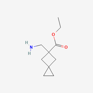 Ethyl 5-(aminomethyl)spiro[2.3]hexane-5-carboxylate