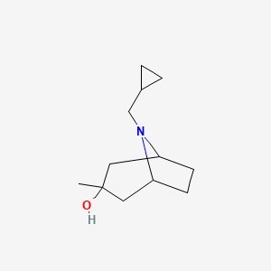 8-(Cyclopropylmethyl)-3-methyl-8-azabicyclo[3.2.1]octan-3-ol