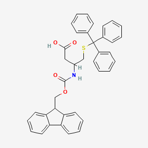 molecular formula C38H33NO4S B13637190 Fmoc-|A-HomoCys(Trt)-OH 