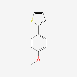 B1363729 2-(4-Methoxyphenyl)thiophene CAS No. 42545-43-7