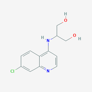 2-((7-Chloroquinolin-4-yl)amino)propane-1,3-diol