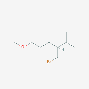 4-(Bromomethyl)-1-methoxy-5-methylhexane