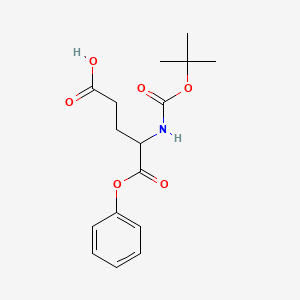 Boc-glu-phenyl ester