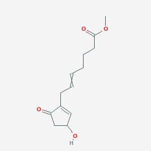 Methyl 7-[(3R)-3-hydroxy-5-oxocyclopent-1-en-1-yl]hept-5-enoate