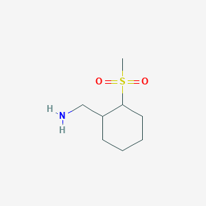 (2-(Methylsulfonyl)cyclohexyl)methanamine