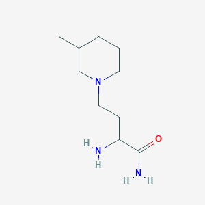 2-Amino-4-(3-methylpiperidin-1-yl)butanamide