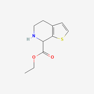 ethyl 4H,5H,6H,7H-thieno[2,3-c]pyridine-7-carboxylate