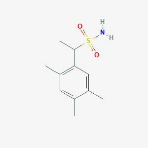 1-(2,4,5-Trimethylphenyl)ethane-1-sulfonamide