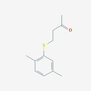 4-((2,5-Dimethylphenyl)thio)butan-2-one