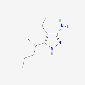 4-Ethyl-3-(pentan-2-yl)-1h-pyrazol-5-amine