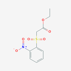 Ethyl [(2-nitrophenyl)sulfonyl]acetate