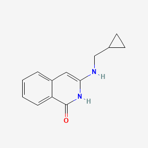 3-((Cyclopropylmethyl)amino)isoquinolin-1(2h)-one