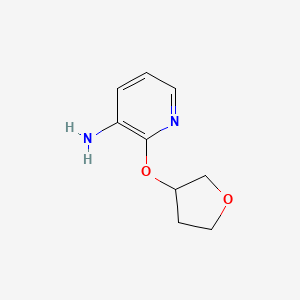 2-((Tetrahydrofuran-3-yl)oxy)pyridin-3-amine