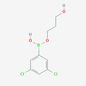 3-Hydroxypropyl hydrogen (3,5-dichlorophenyl)boronate