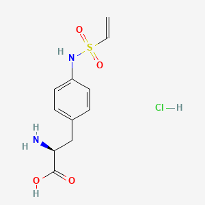 (S)-2-Amino-3-(4-(vinylsulfonamido)phenyl)propanoic acid hydrochloride