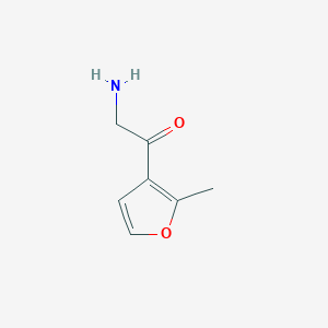 2-Amino-1-(2-methylfuran-3-yl)ethan-1-one