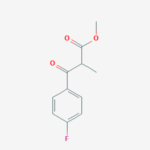 Methyl 3-(4-fluorophenyl)-2-methyl-3-oxopropanoate