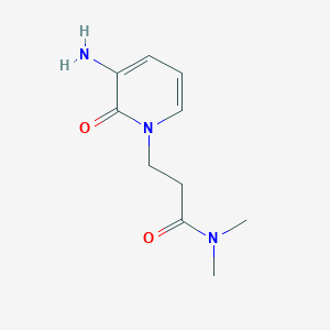 3-(3-Amino-2-oxopyridin-1(2h)-yl)-N,N-dimethylpropanamide