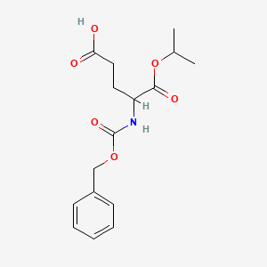 (4S)-5-oxo-4-(phenylmethoxycarbonylamino)-5-propan-2-yloxypentanoic acid