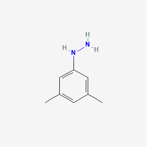 molecular formula C8H12N2 B1363787 (3,5-二甲苯基)肼 CAS No. 39943-61-8