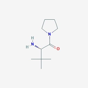 2-Amino-3,3-dimethyl-1-pyrrolidin-1-yl-butan-1-one